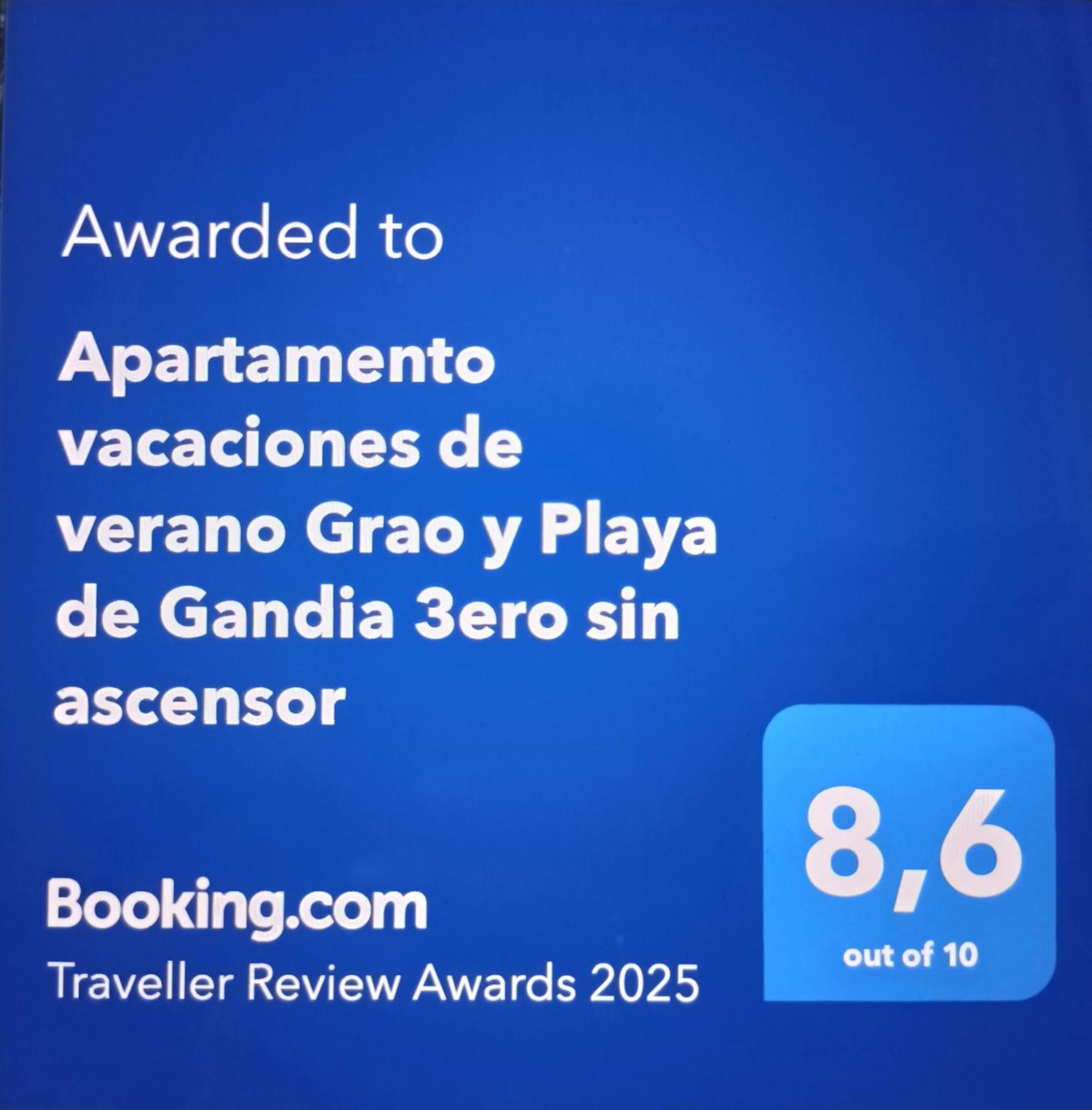 Daoiz, Vivienda Vacacional Para Familias Y Mayores De 25 Anos En El Grao De Gandia 3Ro Sin Ascensor Playa de Gandia Extérieur photo
